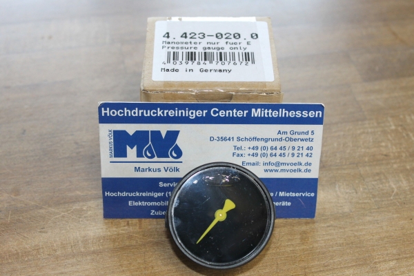 Original KÄRCHER Manometer 0-250 BAR u.a. für HDS 10/20-4M 4.423-020.0